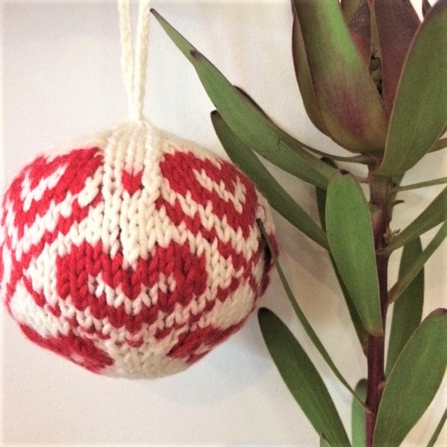 2018 : Knitted Christmas Balls
