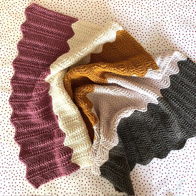 2024 : Chevron Baby Blanket