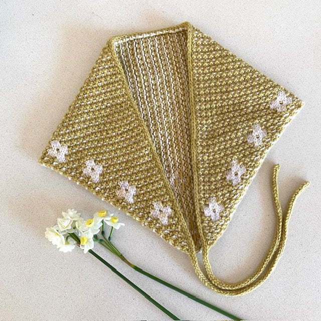 2025 : Pressed Flowers Kerchief