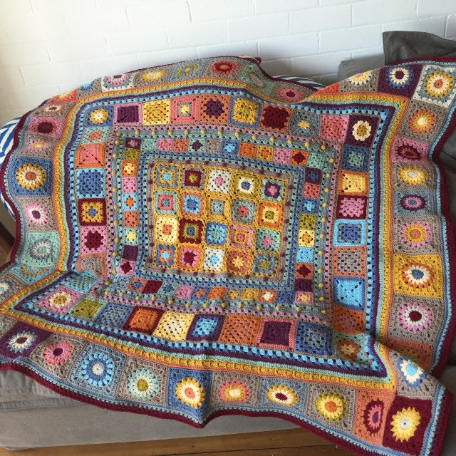 Laura shares her tips on making a crochet blanket-ish