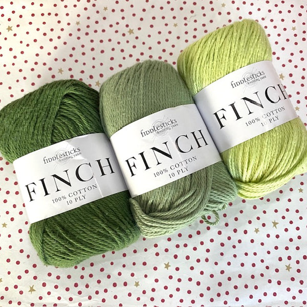 KIT : Knitted Moss Stitch Washer - Forest