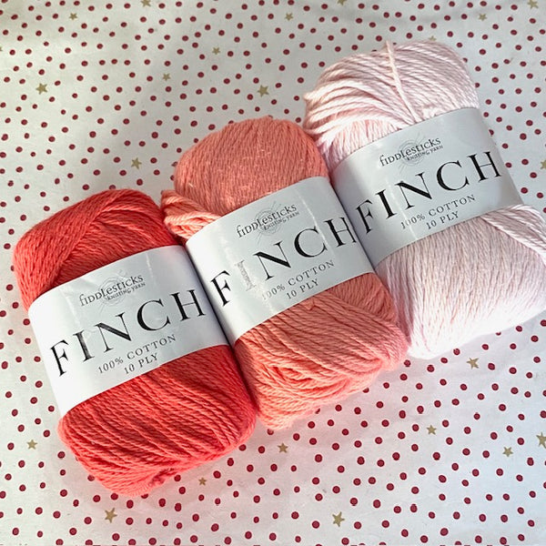 KIT : Linen Stitch Crochet Washer flamingo