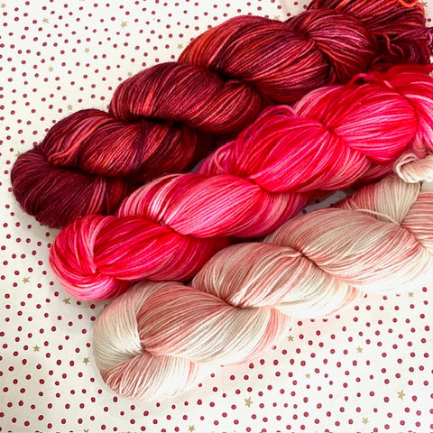 Fiori : Hand Dyed Sock Yarn
