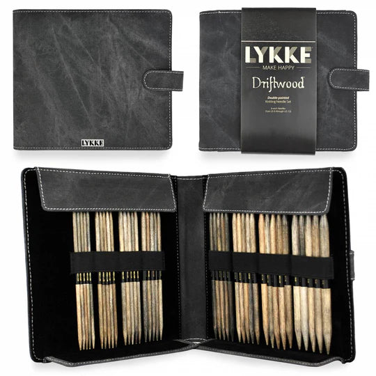 LYKKE : Driftwood Double Pointed Needle SET