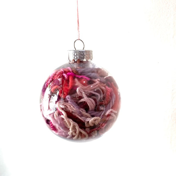 Clear Fillable Christmas Bauble