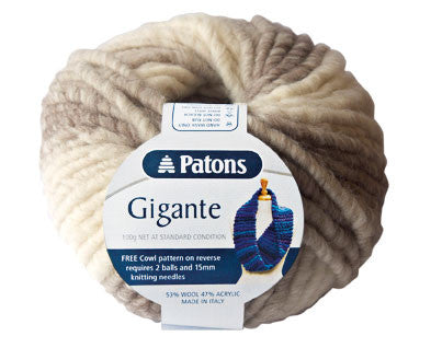 Patons Gigante - 100g Yarn