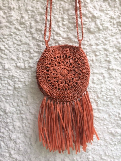 Street Fair Boho Purse : crochet purse