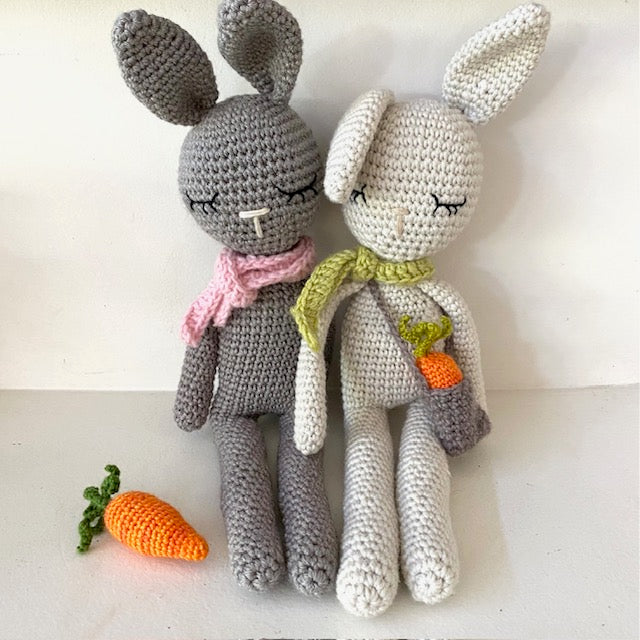 2022 : Amigurumi Bunny with carrots