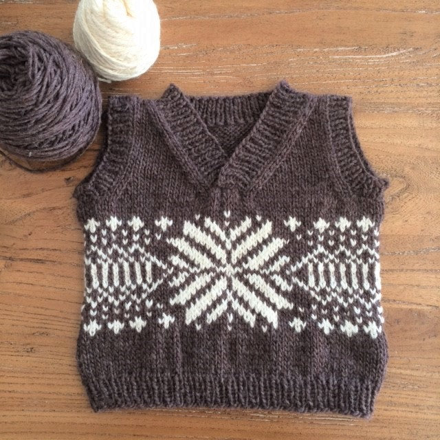 Peanut vest by Tin Can Knits