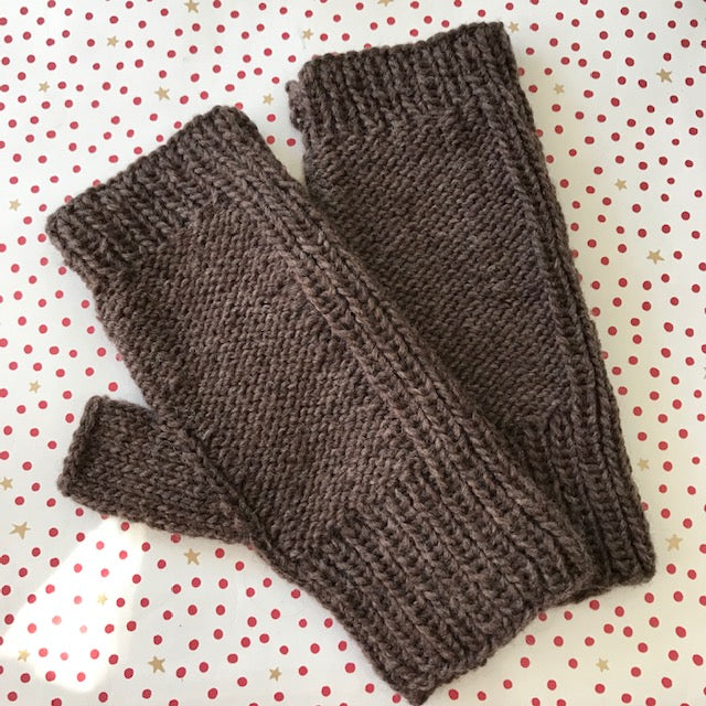 Maize Fingerless Gloves