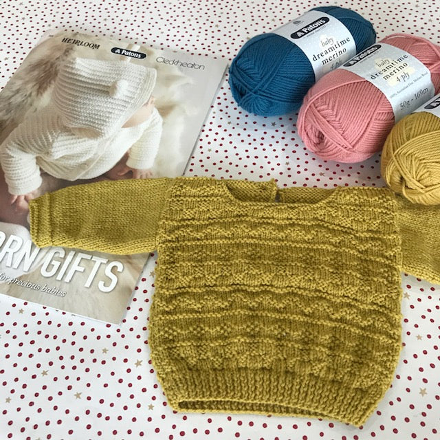 Guernsey Jumper for baby