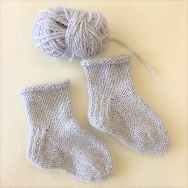 Cashmere Baby Socks