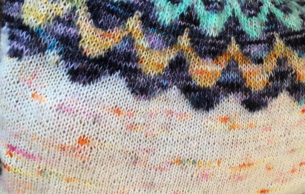 Weird knitting habits, words of wisdom and a KAL with a twist
