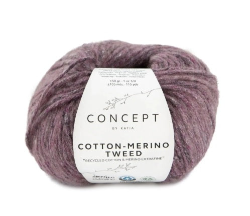 Concept by Katia : Cotton Merino Tweed