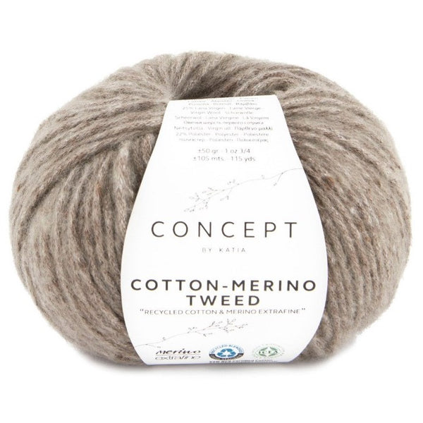 Concept by Katia : Cotton Merino Tweed