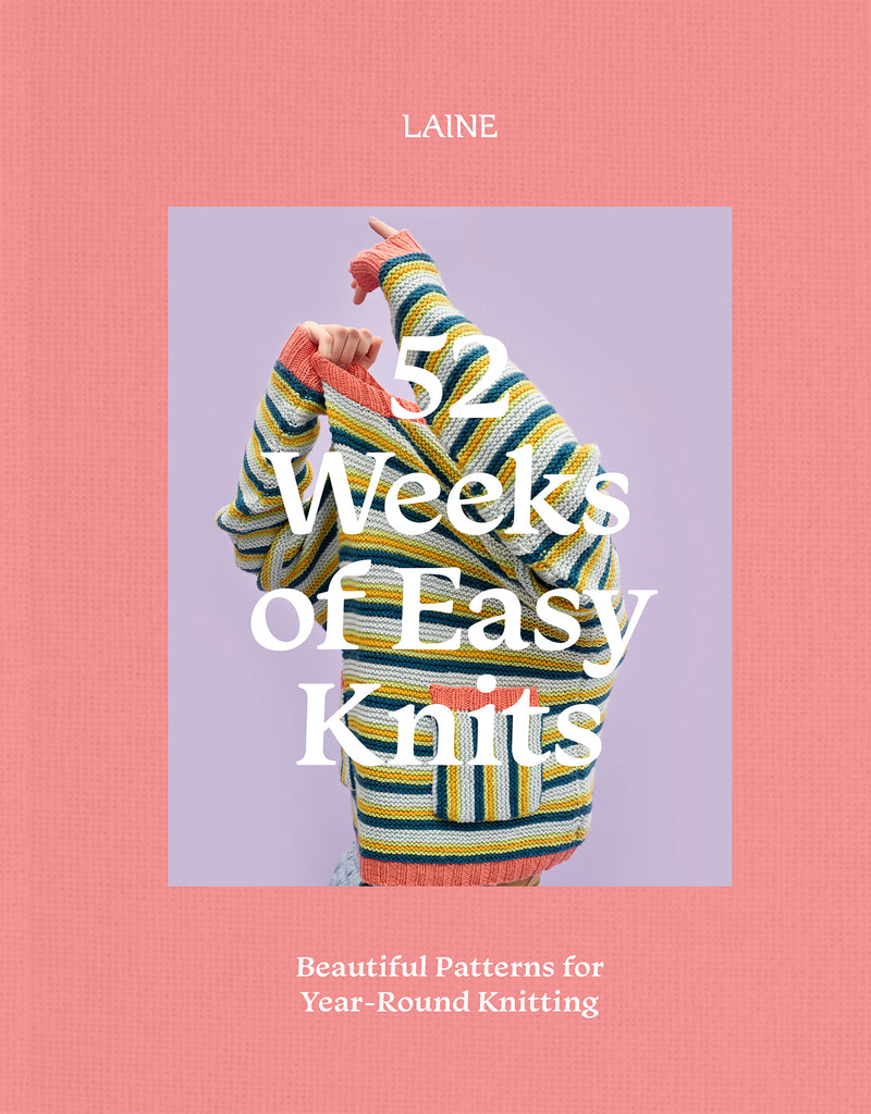 BOOK : 52 Weeks of Easy Knits (softcover)