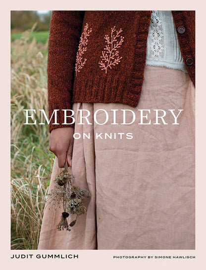 BOOK : Embroidery on Knits by Judit Gummlich (softcover)