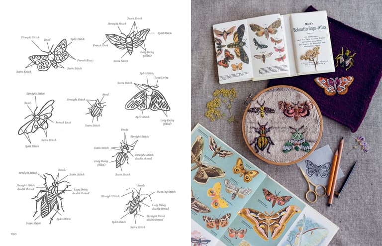 BOOK : Embroidery on Knits by Judit Gummlich (softcover)