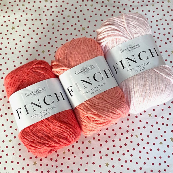 KIT : Knitted Moss Stitch Washer - Flamingo