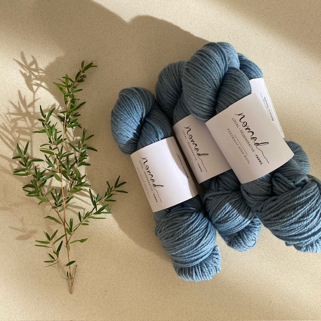 Nomad Yarns : Botanically Dyed 8ply Polwarth