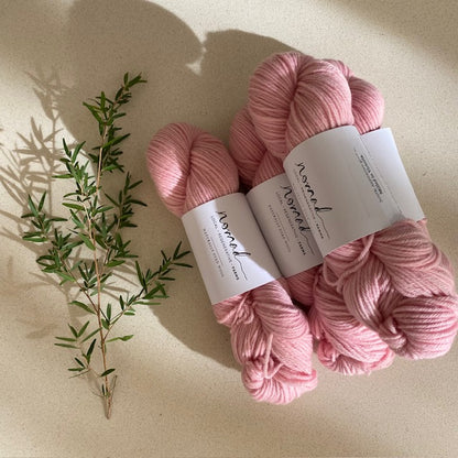 Nomad Yarns : Botanically Dyed 8ply Polwarth