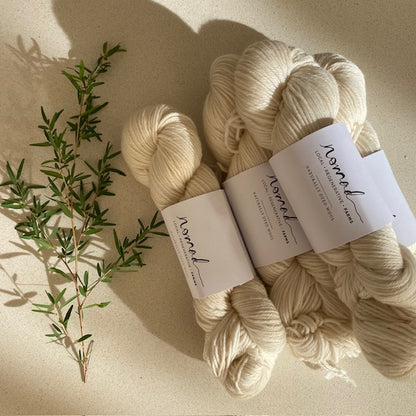 Nomad Yarns : Botanically Dyed 8ply Polwarth
