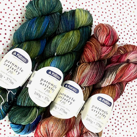 Patons : Patonyle Artistry 4PLY (NEW COLOURS)