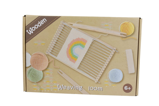 Calm & Breezy Wooden Weaving Loom