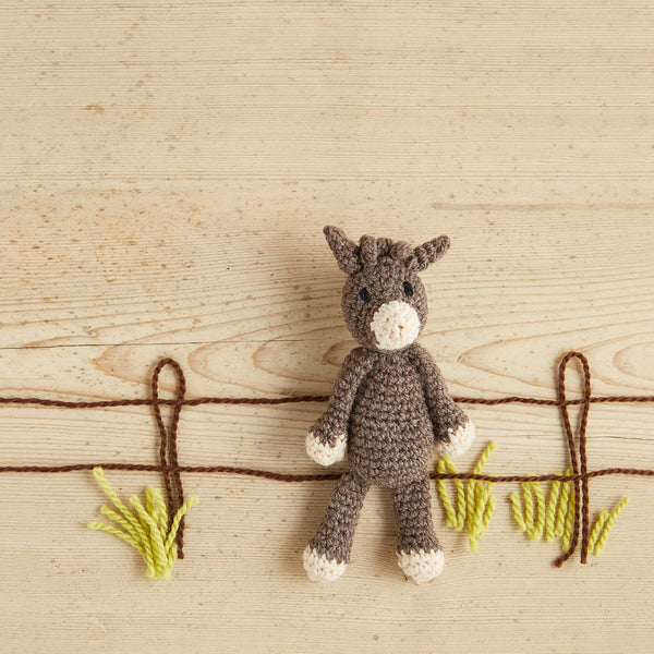 How to crochet animals FARM donkey