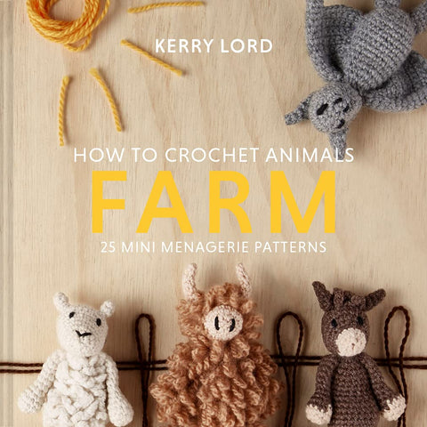 How to crochet animals FARM cover