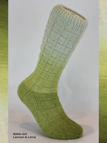 Fiori : Hand Dyed Gradient Sock Yarn