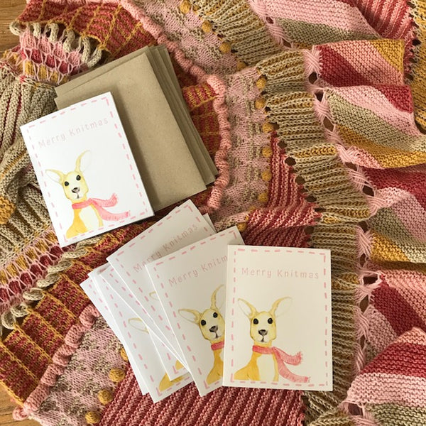 Cast off Collective : Merry Knitmas Card