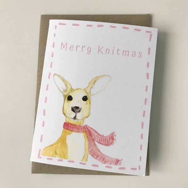 Cast off Collective : Merry Knitmas Card
