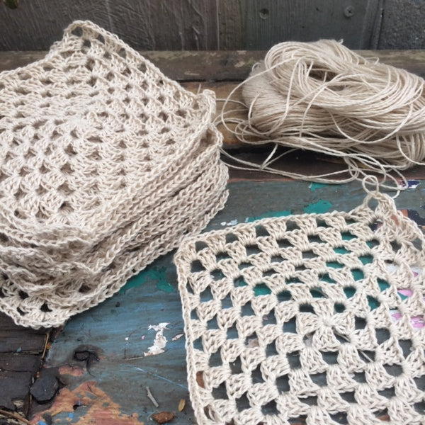 Kit : Cast Away Granny Square Market Bag