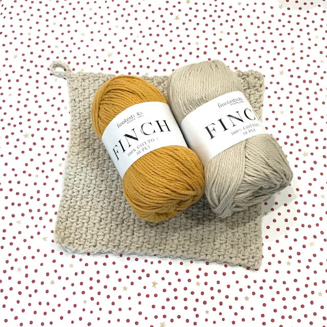 Kit : Beginner CROCHET Kit - Mustard