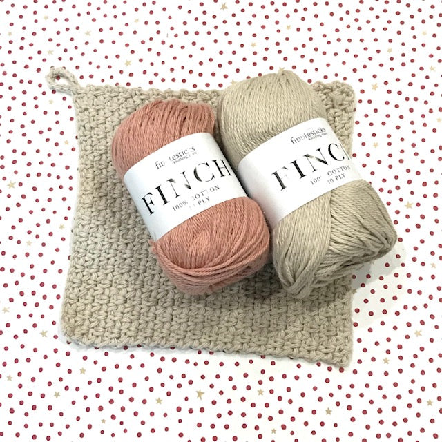 Kit : Beginner CROCHET Kit - Rose