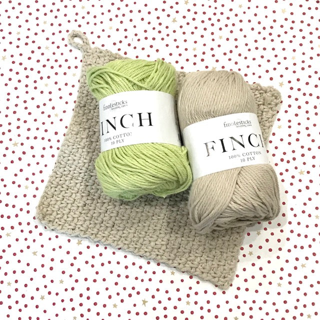 Kit : Beginner CROCHET Kit - leaf