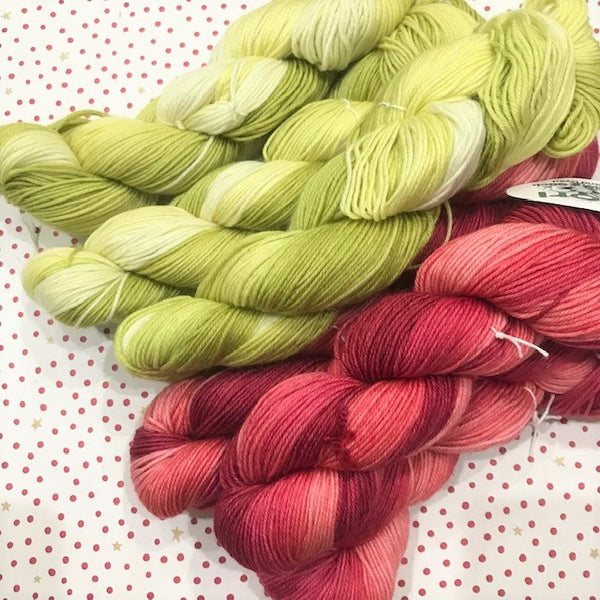 Fiori : Hand Dyed Gradient Sock Yarn