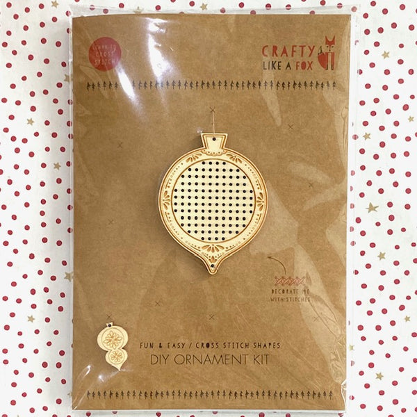 Plywood Christmas Bauble Kit
