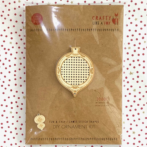 Plywood Christmas Bauble Kit