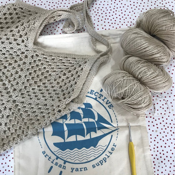 Kit : Cast Away Granny Square Market Bag