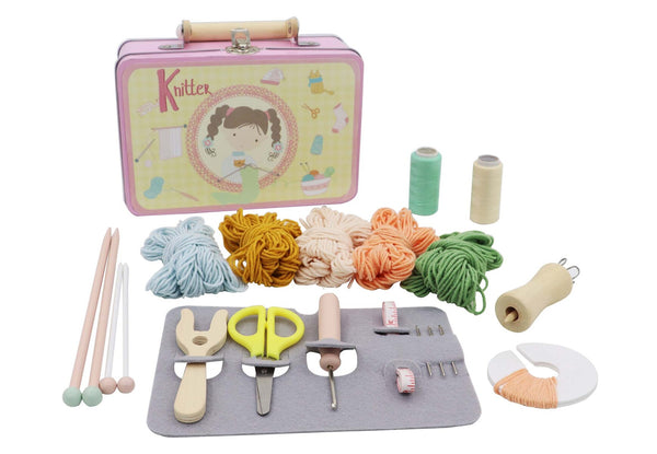 Calm & Breezy Knitting Kit in Tin Case