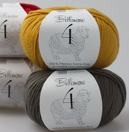 Bellissimo : 4ply Extra Fine Merino