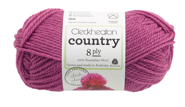 Cleckheaton Country Merino Marles 8Ply Wool